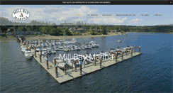 Desktop Screenshot of millbaymarina.ca